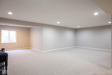 Basement at 5828 Sunnyvalle Drive, Bargersville, IN