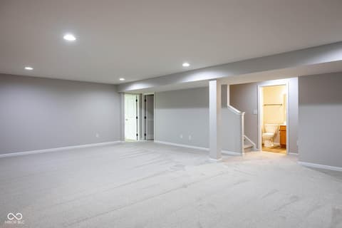 Basement at 5828 Sunnyvalle Drive, Bargersville, IN