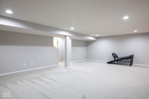 Basement at 5828 Sunnyvalle Drive, Bargersville, IN
