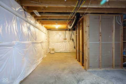 Basement at 5828 Sunnyvalle Drive, Bargersville, IN
