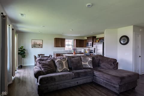 Living room at 1230 Maumee Court, Greenfield, IN