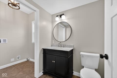 Bathroom at 1115 N Gale Street, Indianapolis, IN