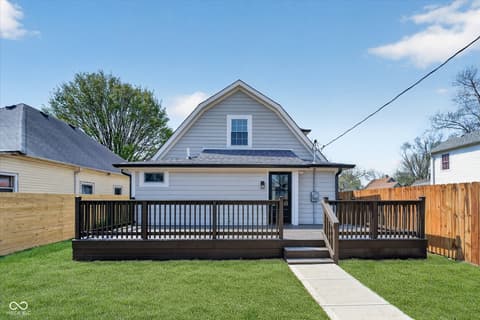 Front exterior at 1115 N Gale Street, Indianapolis, IN