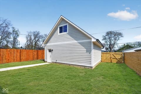 Side exterior at 1115 N Gale Street, Indianapolis, IN