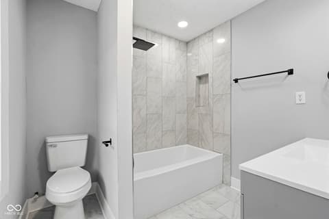 Bathroom at 105 N Sheffield Avenue, Indianapolis, IN