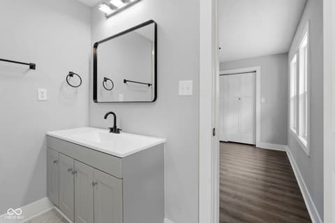 Bathroom at 105 N Sheffield Avenue, Indianapolis, IN