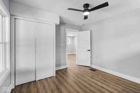 Bedroom at 105 N Sheffield Avenue, Indianapolis, IN