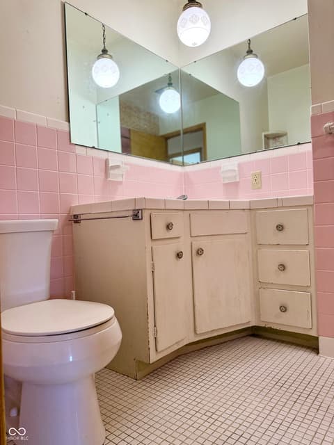 Bathroom at 8226 Laura Lynne Lane, Indianapolis, IN