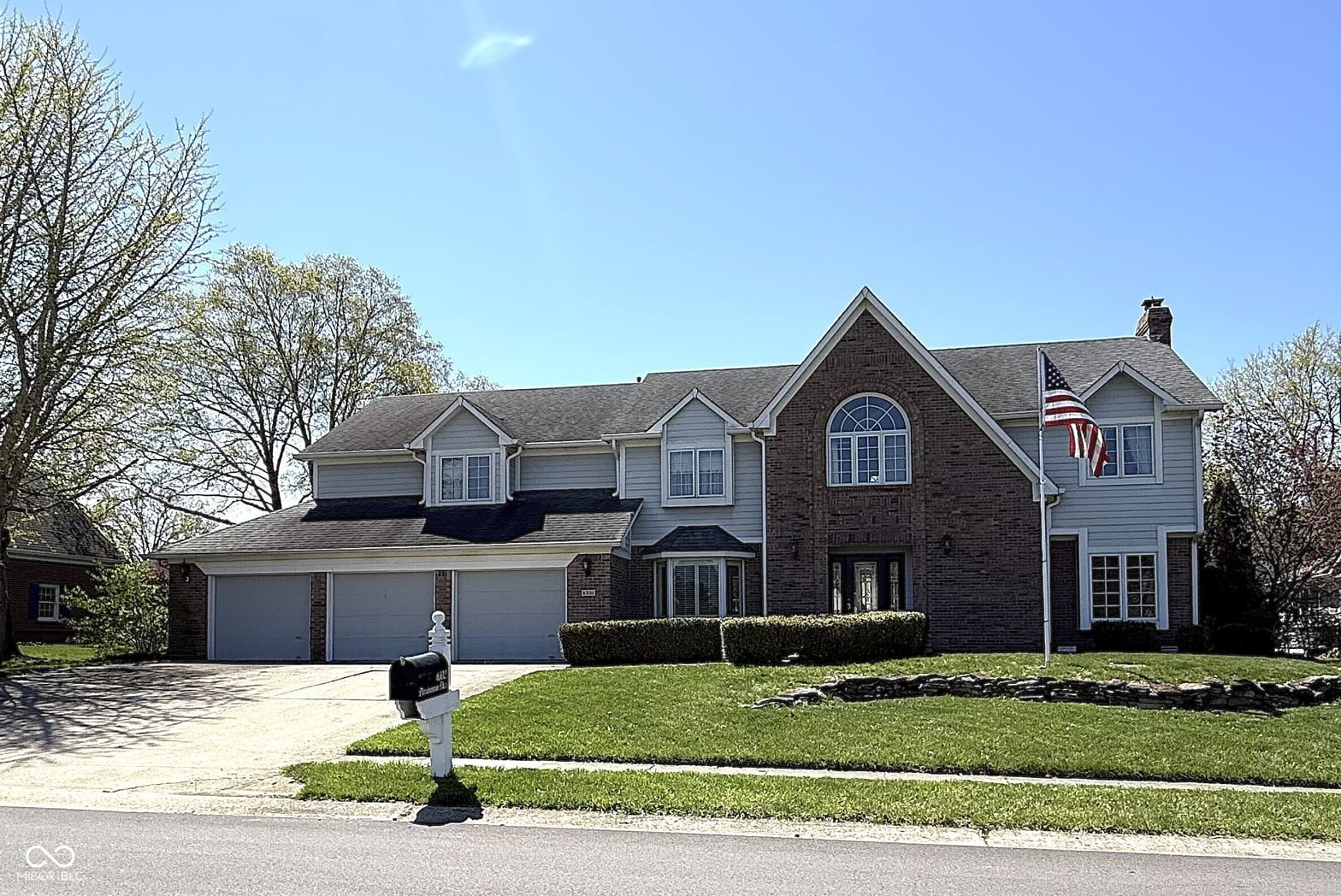 Front exterior at 6332 Persimmon Pass, Plainfield, IN