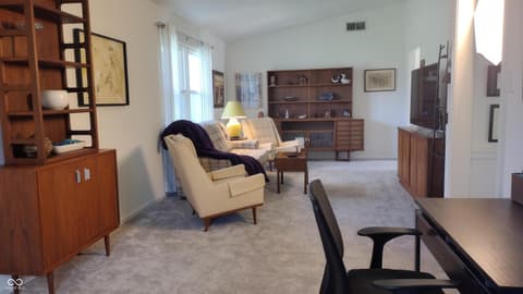 Living room at 3138 Albright Court, Indianapolis, IN