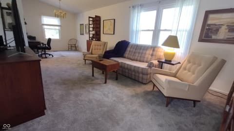 Living room at 3138 Albright Court, Indianapolis, IN