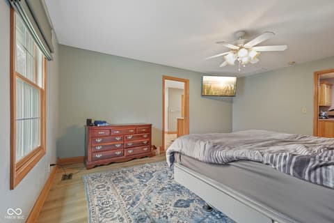 Bedroom at 7032 S Burch Road, Bloomington, IN