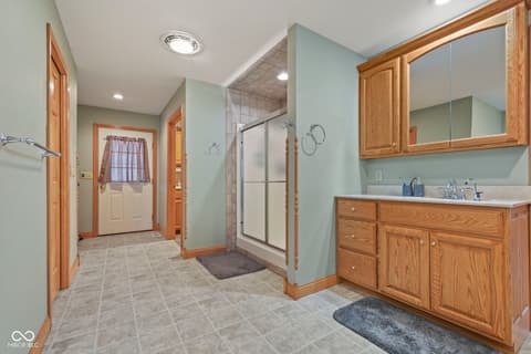 Bathroom at 7032 S Burch Road, Bloomington, IN