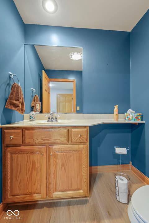 Bathroom at 7032 S Burch Road, Bloomington, IN