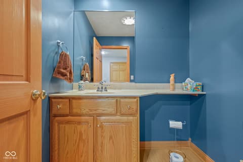 Bathroom at 7032 S Burch Road, Bloomington, IN