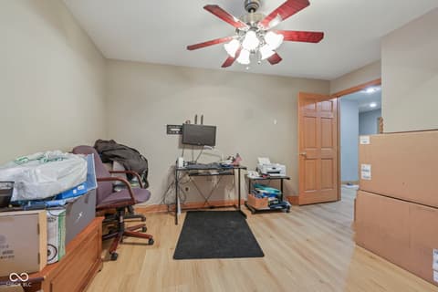 Home office at 7032 S Burch Road, Bloomington, IN