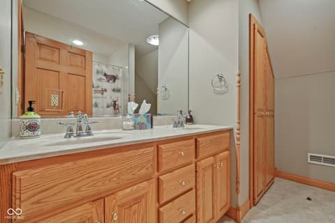 Bathroom at 7032 S Burch Road, Bloomington, IN