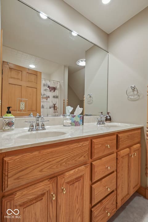 Bathroom at 7032 S Burch Road, Bloomington, IN