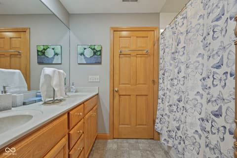Bathroom at 7032 S Burch Road, Bloomington, IN