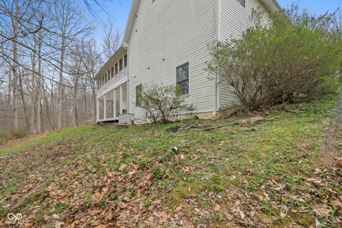 Side exterior at 7032 S Burch Road, Bloomington, IN