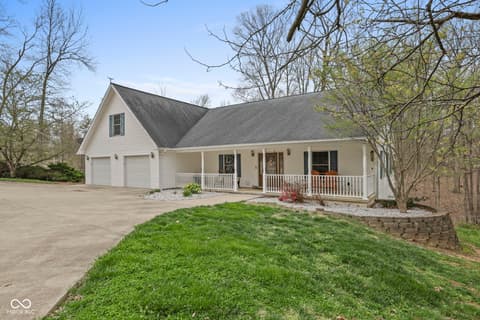 Front exterior at 7032 S Burch Road, Bloomington, IN