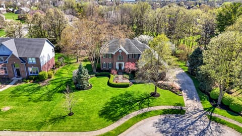 Aerial view at 5771 Osprey Way, Carmel, IN
