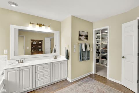 Bathroom at 5771 Osprey Way, Carmel, IN