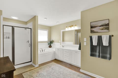 Bathroom at 5771 Osprey Way, Carmel, IN