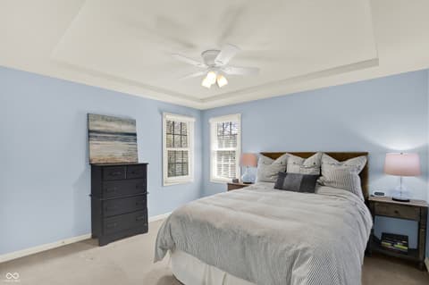 Bedroom at 5771 Osprey Way, Carmel, IN