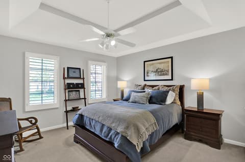 Bedroom at 5771 Osprey Way, Carmel, IN