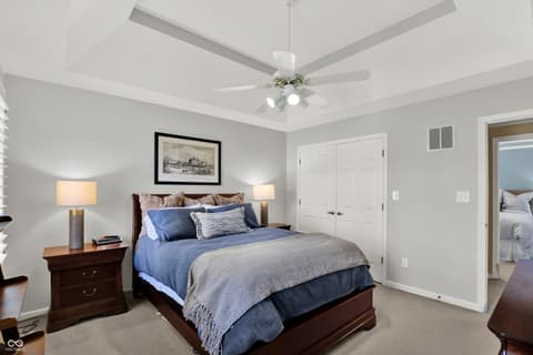 Bedroom at 5771 Osprey Way, Carmel, IN