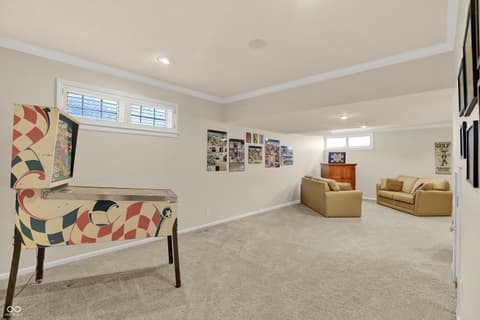 Sitting Room — 5771 Osprey Way, Carmel, IN