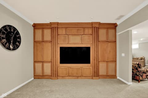 Living room at 5771 Osprey Way, Carmel, IN
