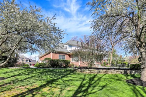 Side exterior at 5771 Osprey Way, Carmel, IN
