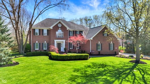 Front exterior at 5771 Osprey Way, Carmel, IN