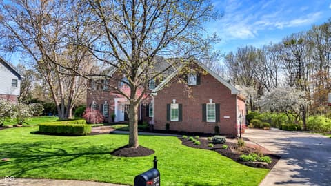 Front exterior at 5771 Osprey Way, Carmel, IN