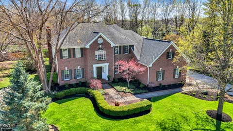 Front exterior at 5771 Osprey Way, Carmel, IN