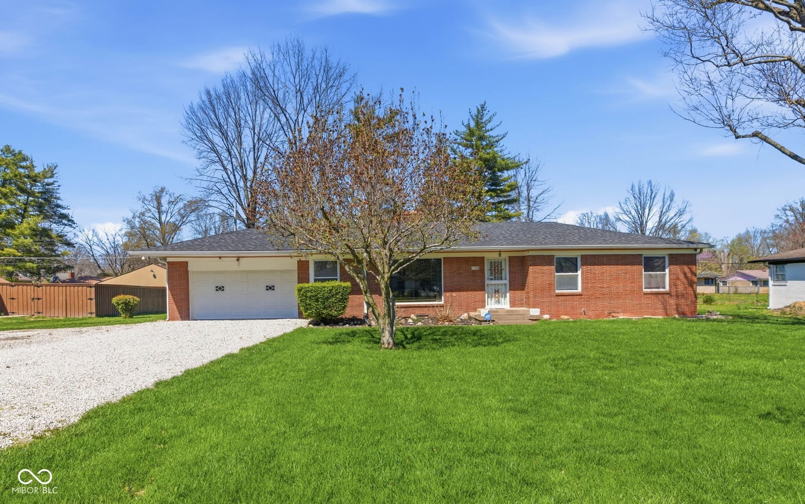 Front exterior at 4220 Marrison Place, Indianapolis, IN