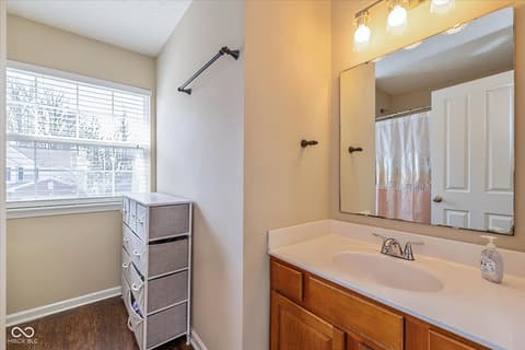 Bathroom at 14416 Chapelwood Lane, Fishers, IN