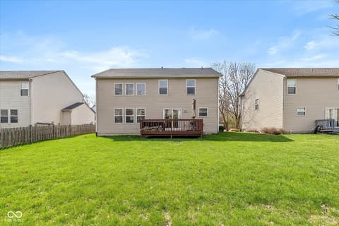 Backyard at 14416 Chapelwood Lane, Fishers, IN