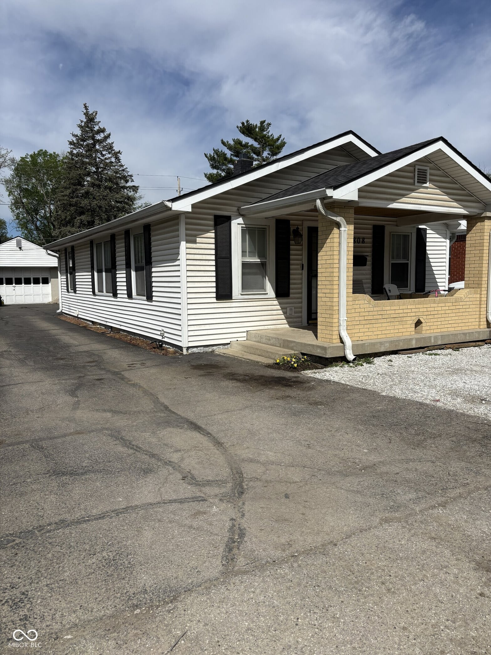 Front exterior at 1808 N Tibbs Avenue, Indianapolis, IN