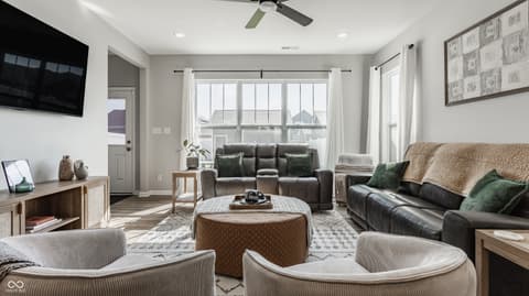 Living room at 355 Central State Boulevard, Indianapolis, IN