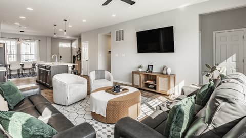 Living room at 355 Central State Boulevard, Indianapolis, IN