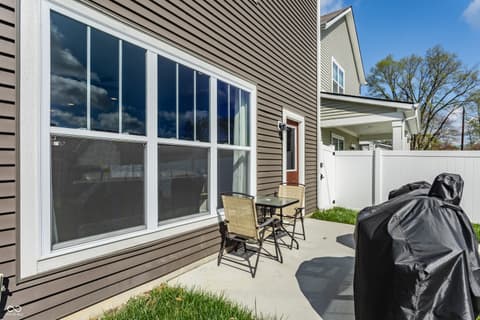 Outdoor living area at 355 Central State Boulevard, Indianapolis, IN
