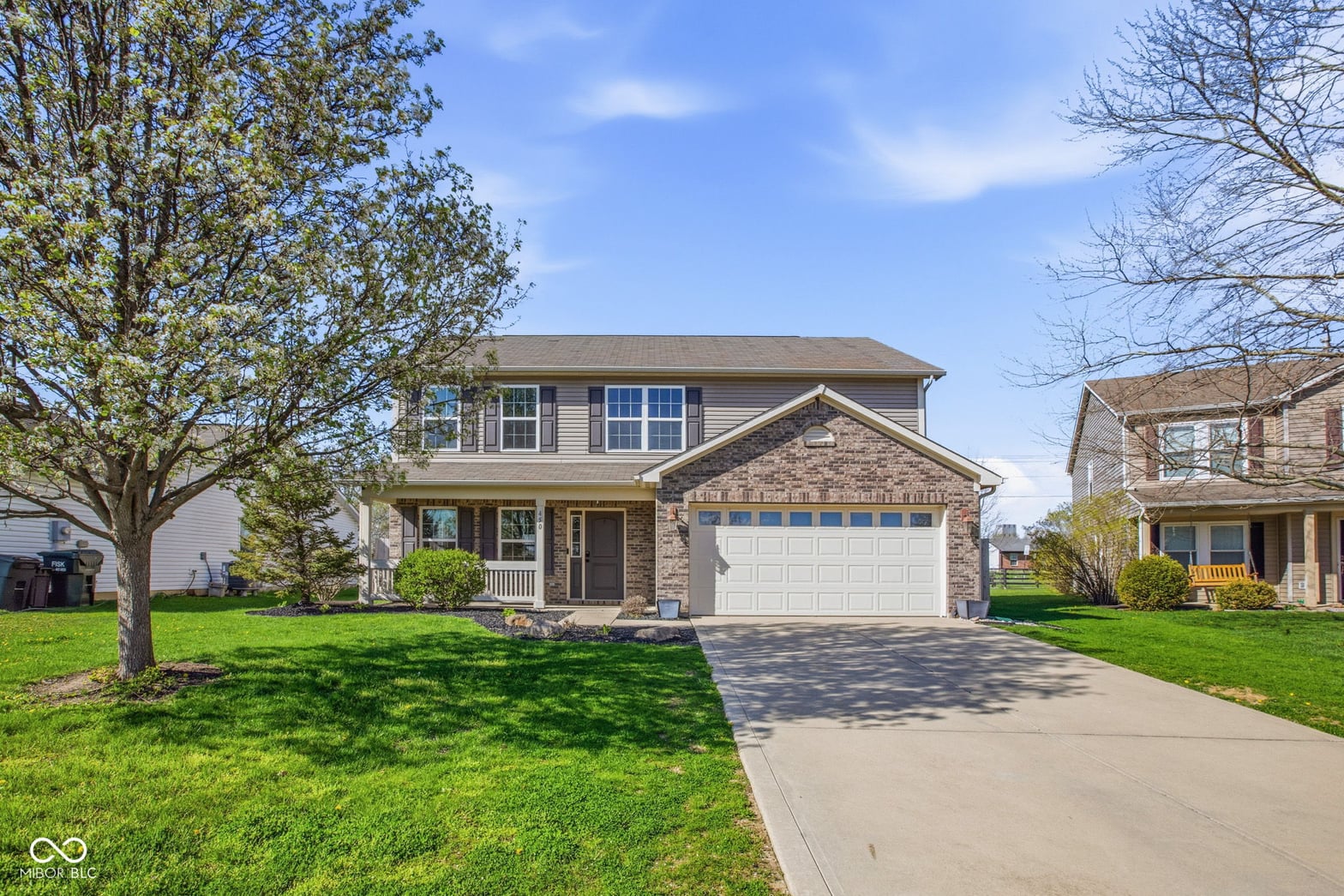Front exterior at 450 Sedgewick Drive, Greenfield, IN
