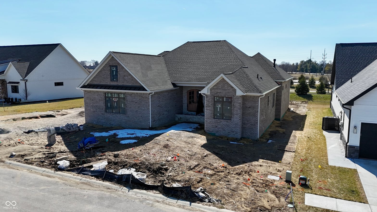Front exterior at 4081 Pitscottie Court, Bargersville, IN