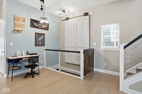 Home office at 131 Herman Street, Indianapolis, IN