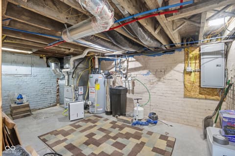 Basement at 131 Herman Street, Indianapolis, IN