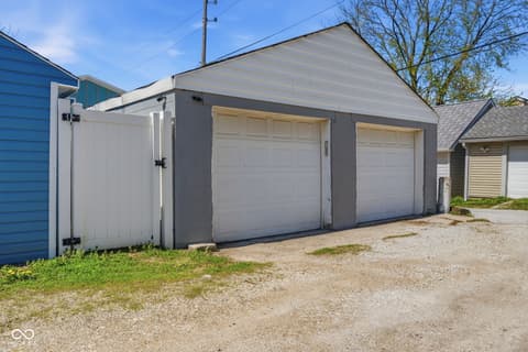 Garage at 131 Herman Street, Indianapolis, IN
