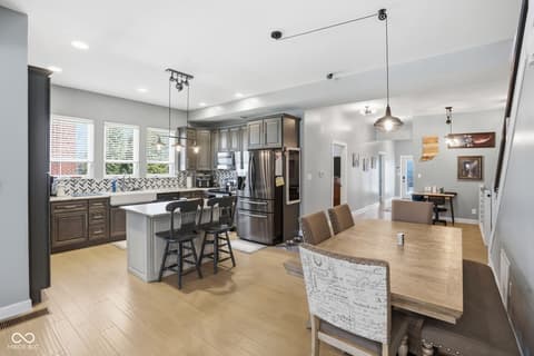 Dining room at 131 Herman Street, Indianapolis, IN